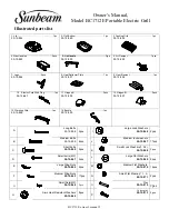 Предварительный просмотр 6 страницы Uniflame Sunbeam BC1712E Deluxe Owner'S Manual