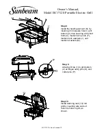 Предварительный просмотр 10 страницы Uniflame Sunbeam BC1712E Deluxe Owner'S Manual