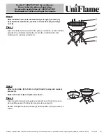 Предварительный просмотр 9 страницы Uniflame UniFlame 251675 Owner'S Manual