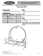 Preview for 2 page of Uniflame W-1881 Assembly Instructions