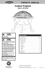 Preview for 1 page of Uniflame WAD1081SP Owner'S Manual