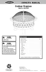 Uniflame WAD792SP Owner'S Manual preview