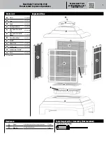 Preview for 3 page of Uniflame WAF501C Owner'S Manual