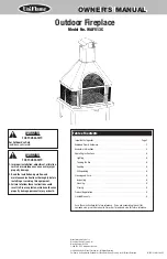 Uniflame WAF513C Owner'S Manual предпросмотр