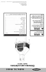 Preview for 12 page of Uniflame WAF513C Owner'S Manual