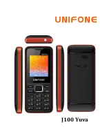 Unifone J100 Yuva Manual предпросмотр