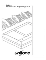 Unifone Small Office Installation And Programming Manual preview