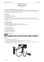 Uniform Industrial HCR350-C Series Simple Manual preview