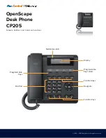 Preview for 1 page of Unify OpenScape CP205 Manual