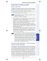 Preview for 47 page of Unify optiPoint WL 2 professional S Information And Important Operating Procedures