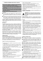 Preview for 2 page of Unigas C70N US Manual Of Installation - Use - Maintenance