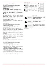 Preview for 4 page of Unigas E115X-FGR M Series Manual Of Installation - Use - Maintenance