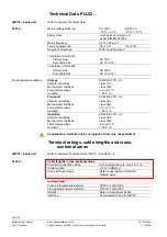 Preview for 111 page of Unigas E115X-FGR M Series Manual Of Installation - Use - Maintenance