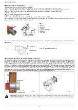 Предварительный просмотр 16 страницы Unigas E140X Manual Of Installation - Use - Maintenance