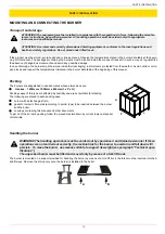 Preview for 13 page of Unigas G258A Manual Of Installation - Use - Maintenance