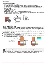 Preview for 14 page of Unigas G258A Manual Of Installation - Use - Maintenance