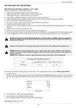 Preview for 25 page of Unigas G270X Manual Of Installation - Use - Maintenance