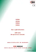 Unigas G335A Installation Manual preview