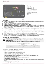 Preview for 29 page of Unigas H365X Manual Of Installation - Use - Maintenance