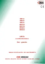 Unigas HR91A Manual preview