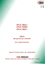 Preview for 1 page of Unigas HTLX 1025.1 Installation Manual