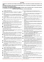 Preview for 3 page of Unigas IDEA NG280 Instructions For Installation, Use And Maintenance Manual