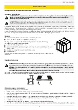 Preview for 13 page of Unigas K890A Manual Of Installation - Use - Maintenance