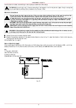 Preview for 18 page of Unigas P60 Series Installation, Use And Maintenance Manual