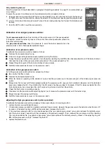 Preview for 27 page of Unigas P60 Series Installation, Use And Maintenance Manual