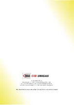 Preview for 56 page of Unigas P60 Series Installation, Use And Maintenance Manual