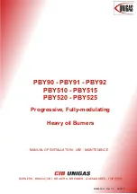 Preview for 1 page of Unigas PBY510 Manual Of Installation - Use - Maintenance