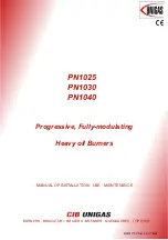 Unigas PN1025 Manual Of Installation - Use - Maintenance preview