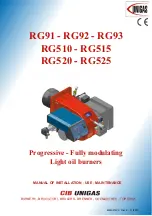 Preview for 1 page of Unigas RG510 Manual Of Installation - Use - Maintenance