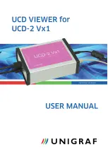 Unigraf UCD-2 VX1 User Manual preview