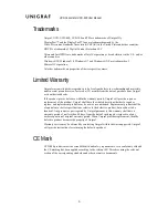 Preview for 3 page of Unigraf UCD Console User Manual