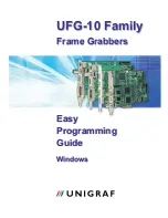 Unigraf UFG-10 series Programming Manual preview