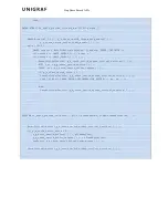 Предварительный просмотр 7 страницы Unigraf UFG-10 series Programming Manual