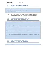 Предварительный просмотр 8 страницы Unigraf UFG-10 series Programming Manual