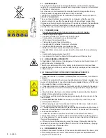 Предварительный просмотр 6 страницы Unigreen Campo 11 Use And Maintenance Manual