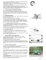 Предварительный просмотр 7 страницы Unigreen Campo 11 Use And Maintenance Manual