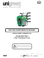 Unigreen TurboTeuton P300 Use And Maintenance Manual preview
