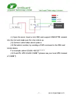 Preview for 5 page of UniGuard LK720 User Manual