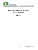 UniGuard UM206 User Manual preview