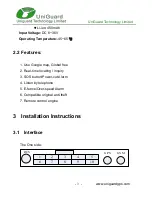 Preview for 4 page of UniGuard UT01 User Manual