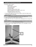 Предварительный просмотр 6 страницы Unihoist Ltd Graduate 150 Instruction Manual