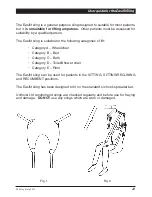 Предварительный просмотр 22 страницы Unihoist Ltd Graduate 150 Instruction Manual