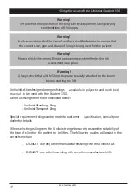 Preview for 18 page of Unihoist Student 150 User Instruction Manual