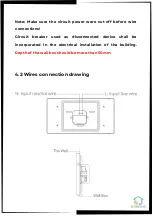 Предварительный просмотр 10 страницы UNIHOMS T8E Product User Manual