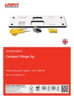 Unika Compact Hinge Jig Instructions preview