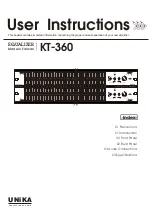 Unika KT-360 User Instructions preview